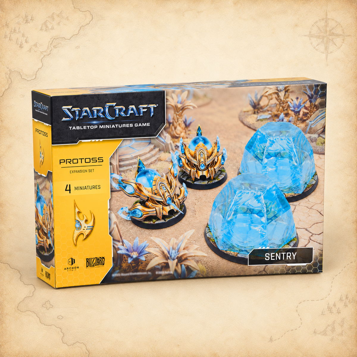 StarCraft: Sentry (Protoss Expansion Set), box front