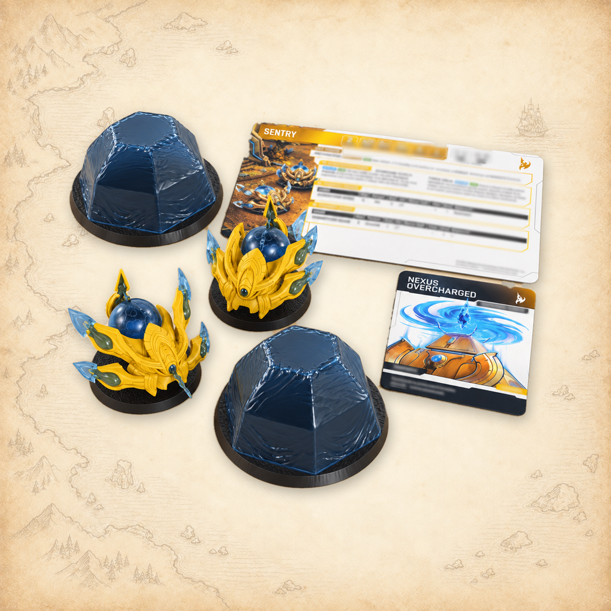 StarCraft: Sentry (Protoss Expansion Set), contents