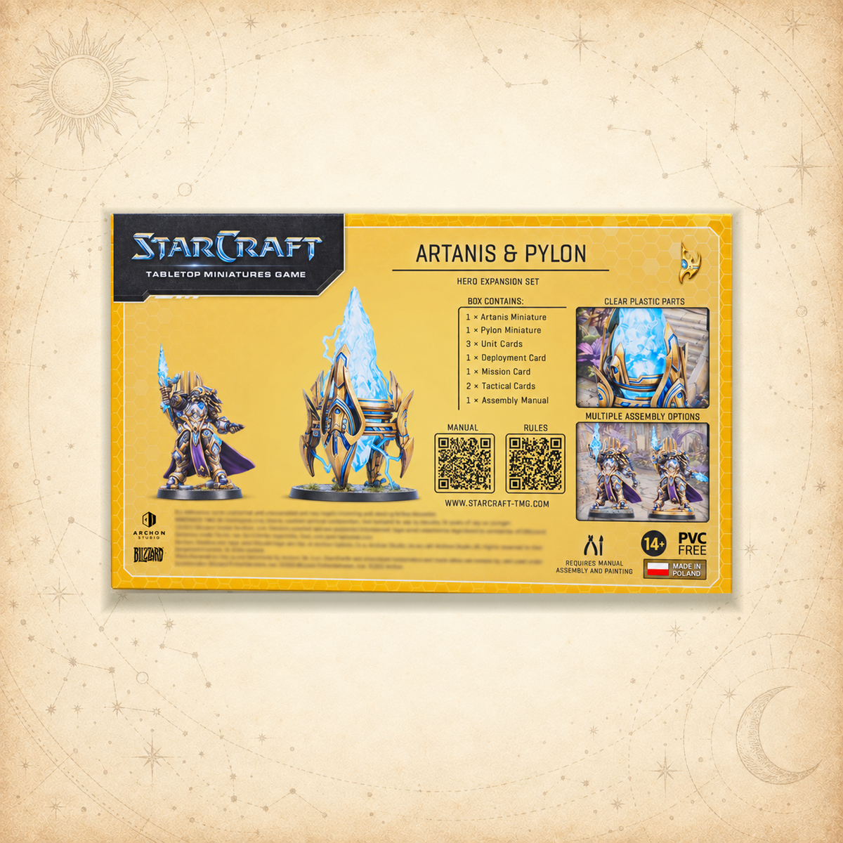 StarCraft: Artanis (Hierarch) (Protoss Hero Expansion Set), box back