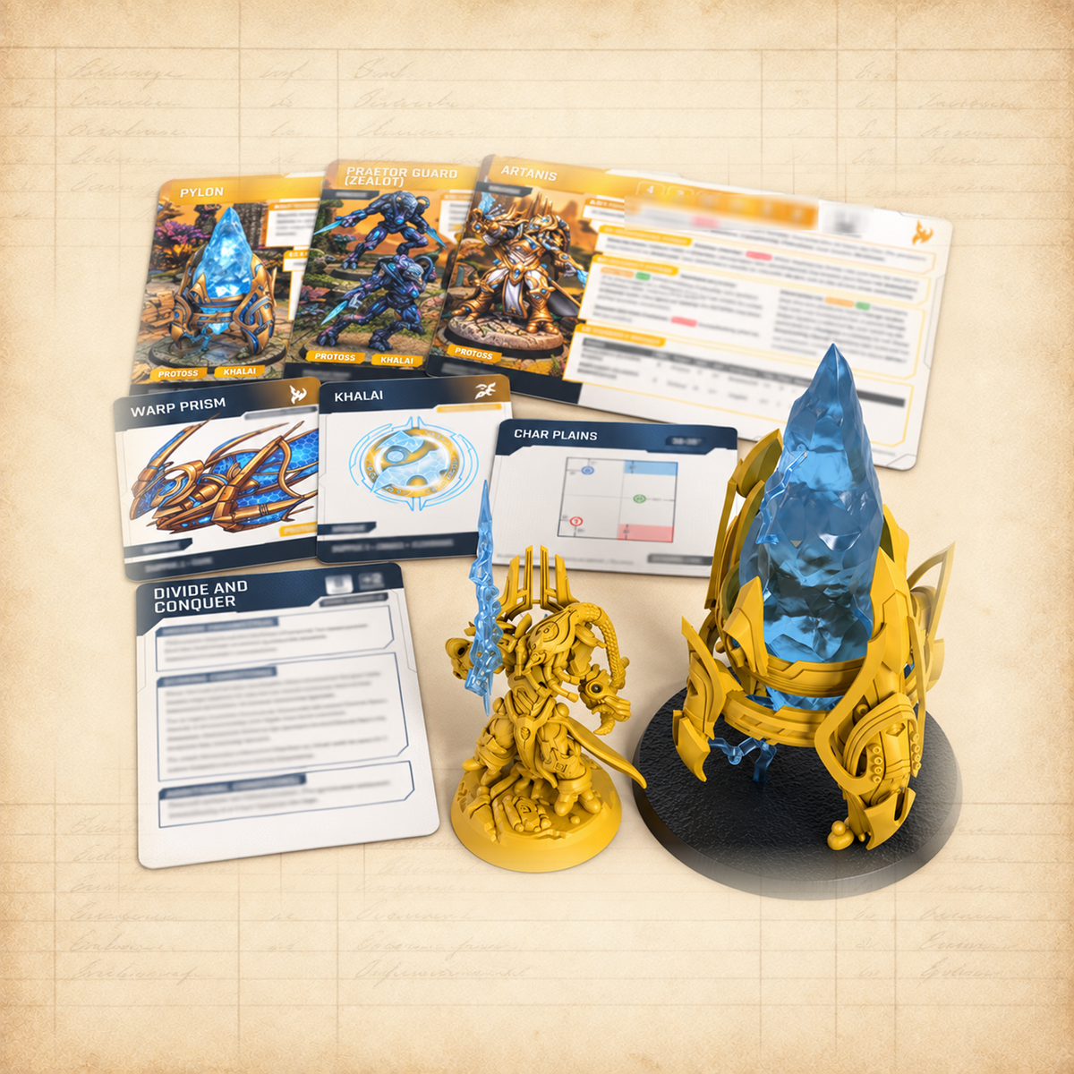 StarCraft: Artanis (Hierarch) (Protoss Hero Expansion Set), contents