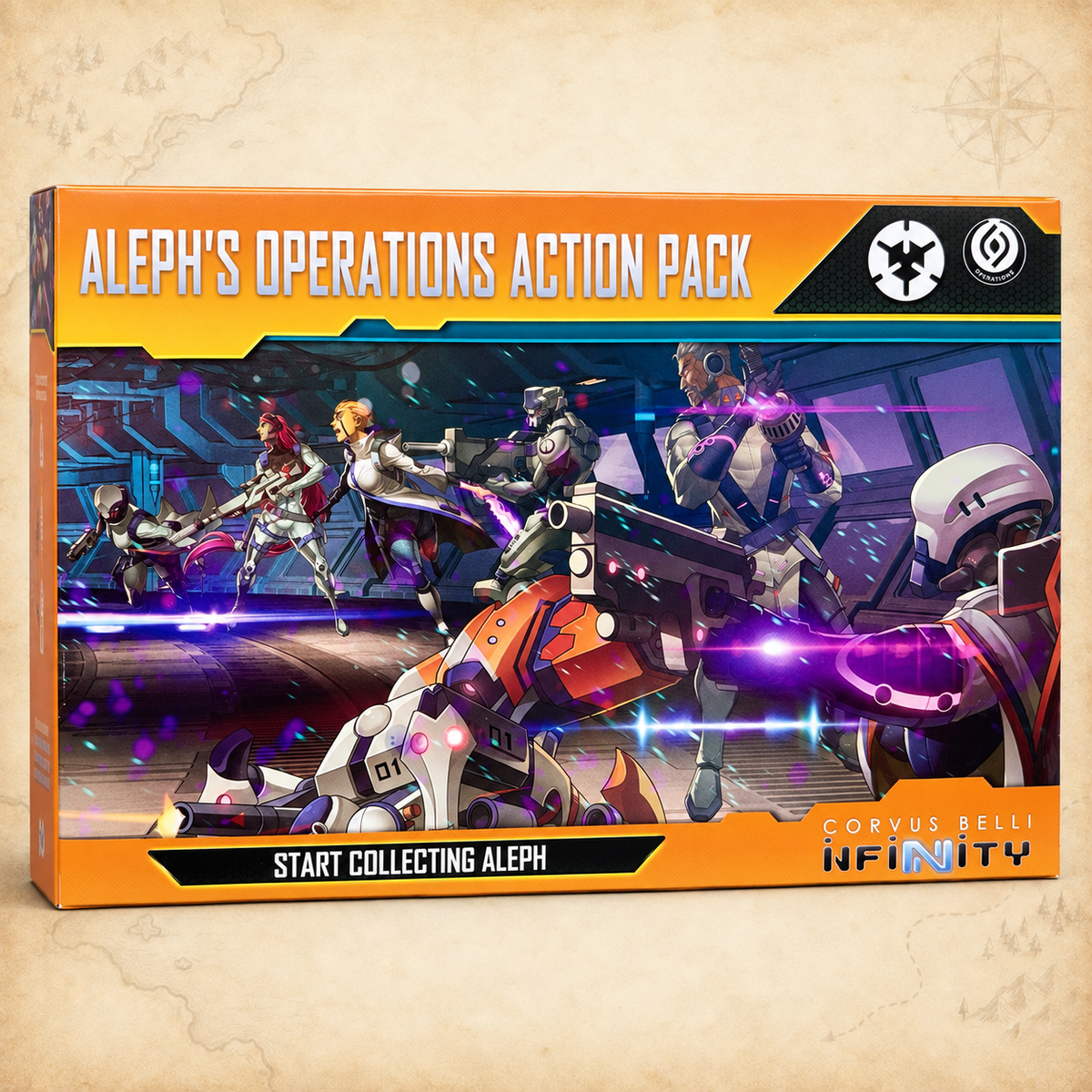 Infinity: Aleph Operations Action Pack, box front