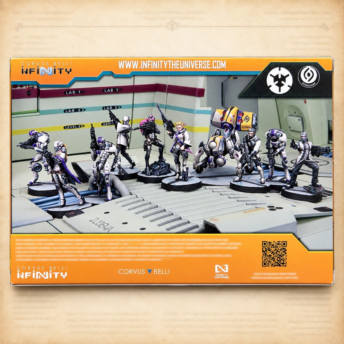 Infinity: Aleph Operations Action Pack, box back
