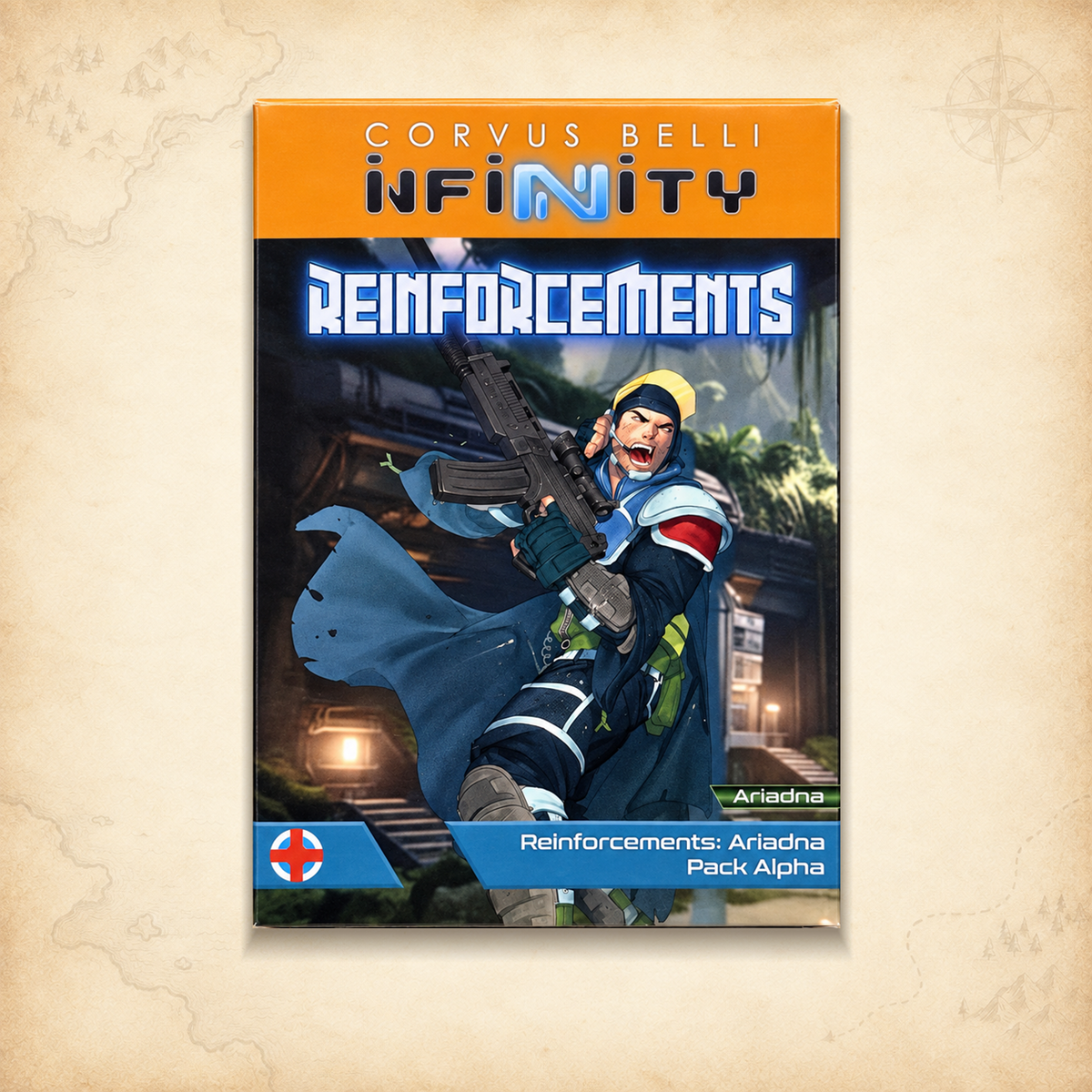 Infinity: Reinforcements Ariadna Pack Alpha, box front