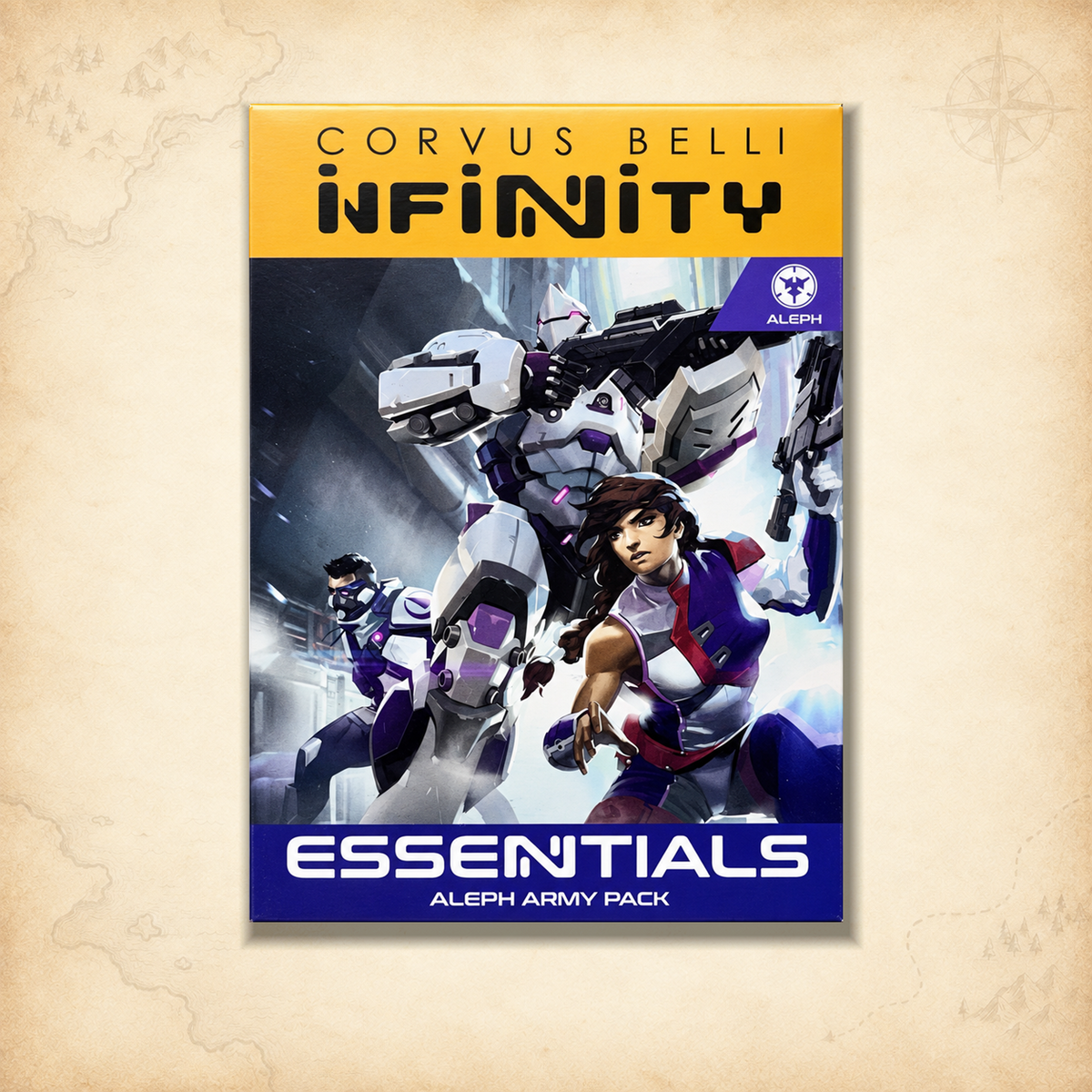 Infinity: Essentials ALEPH Army Pack, box front