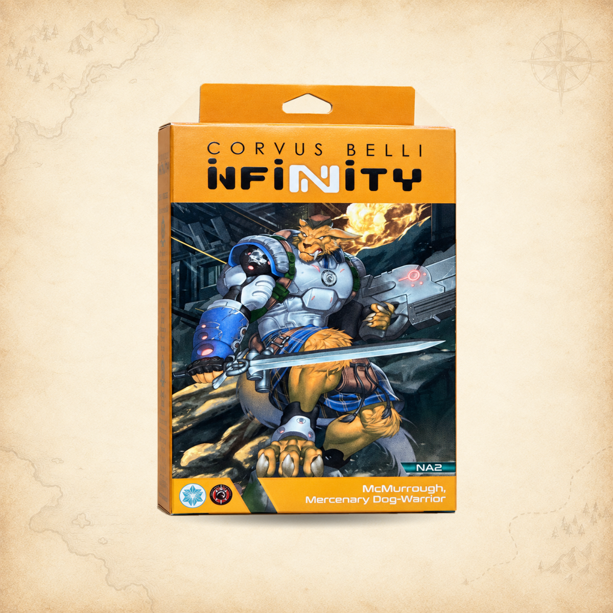Infinity: McMurrough, Dog-Warrior, box front