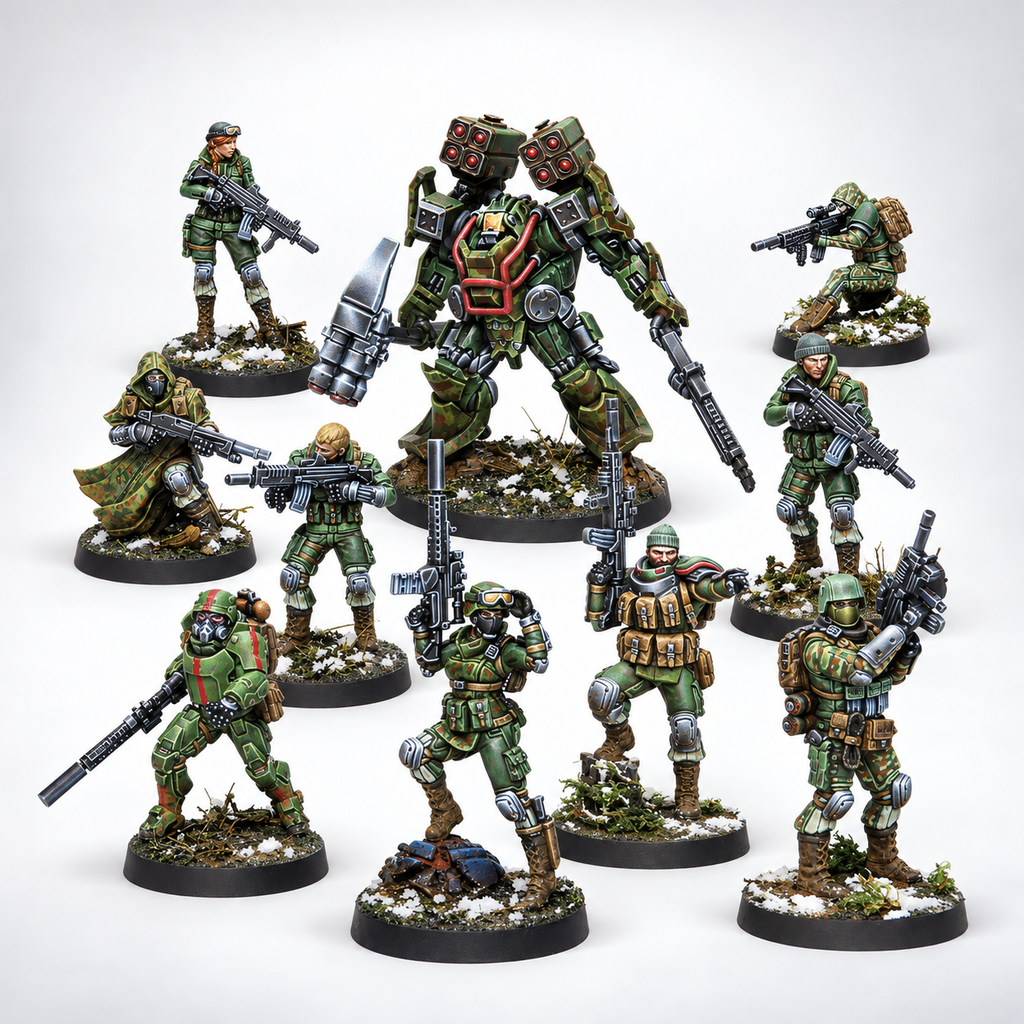 Infinity: Tartary Army Corps Action Pack, product