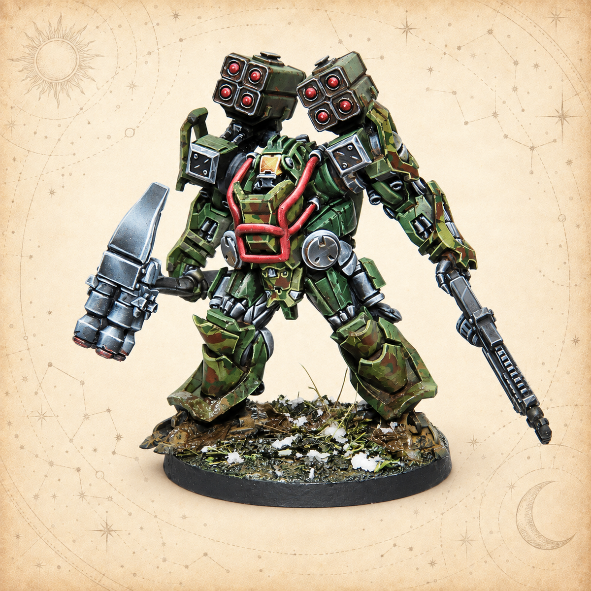 Infinity: Tartary Army Corps Action Pack, model