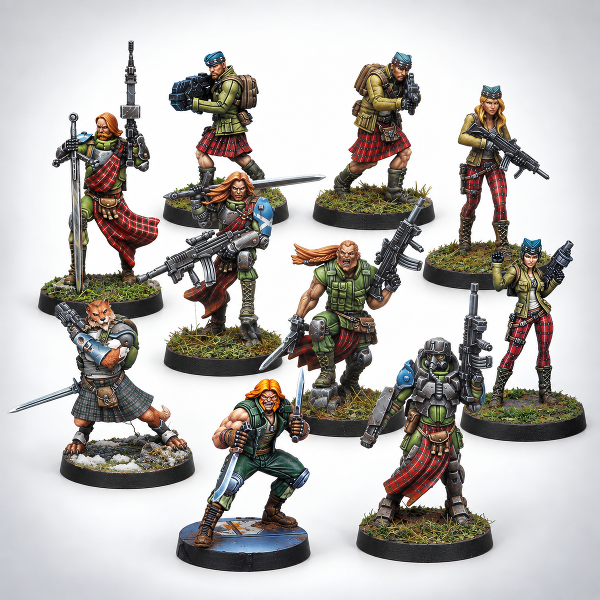 Infinity: Caledonian Combat Force Repack Alpha, product