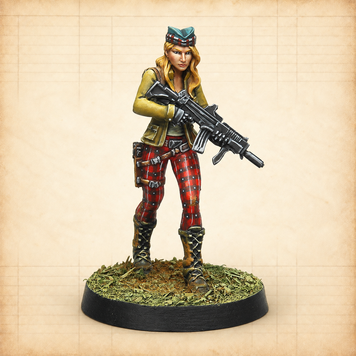 Infinity: Caledonian Combat Force Repack Alpha, model