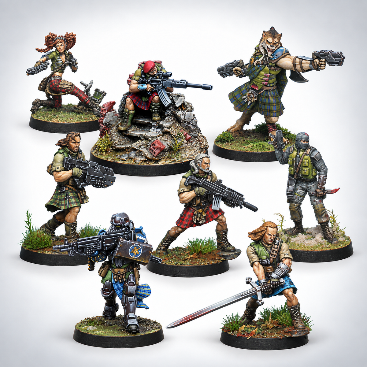 Infinity: Caledonian Combat Force Repack Beta, product