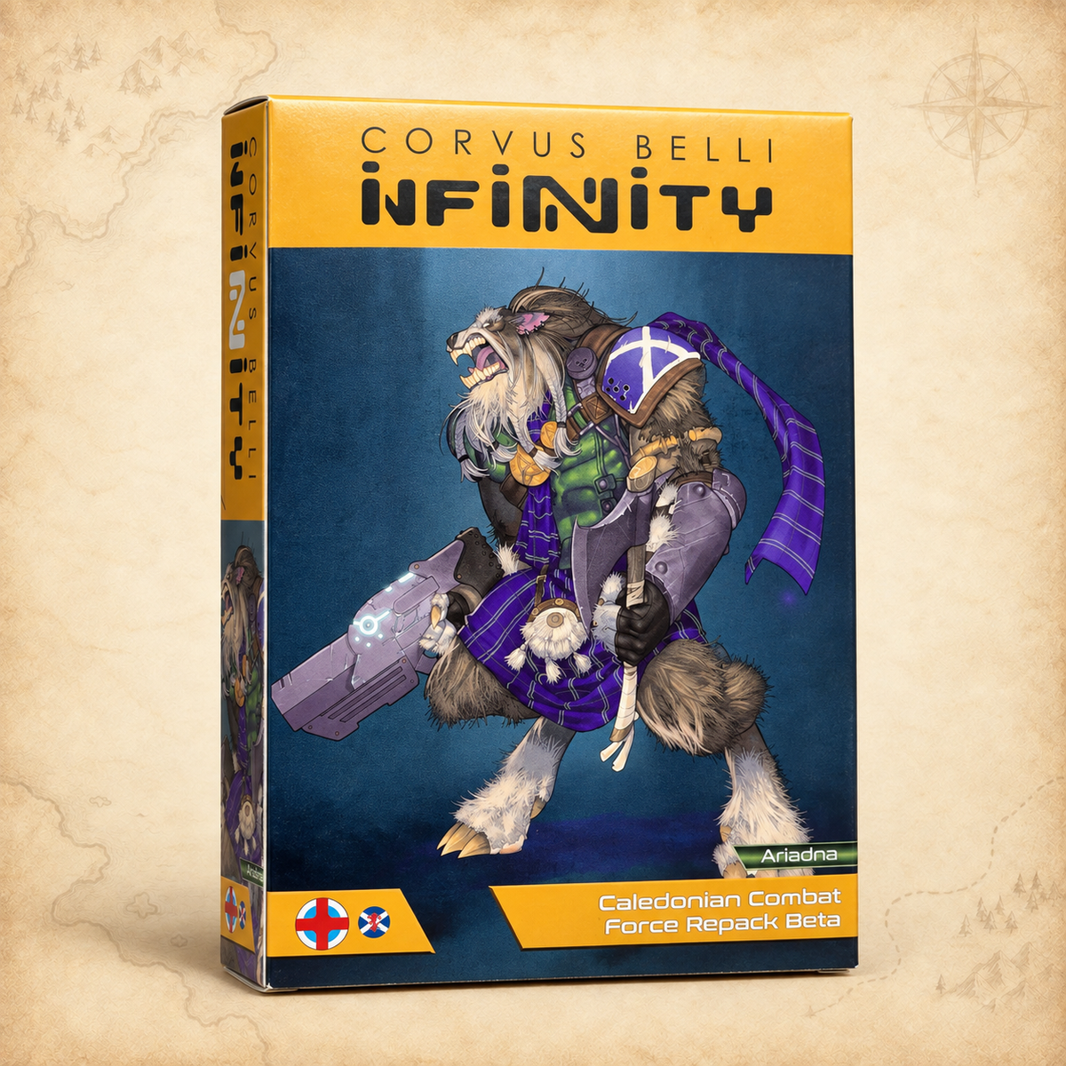 Infinity: Caledonian Combat Force Repack Beta, box front