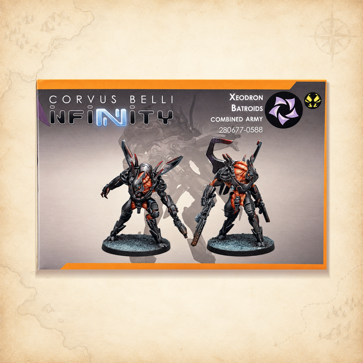 Infinity: Xeodron Batroids, box front