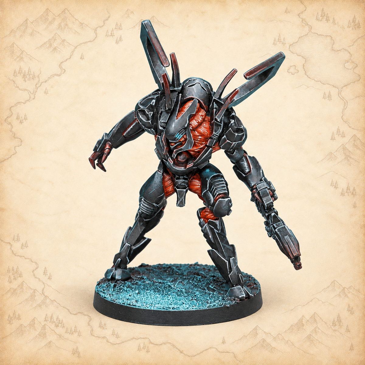 Infinity: Xeodron Batroids, model