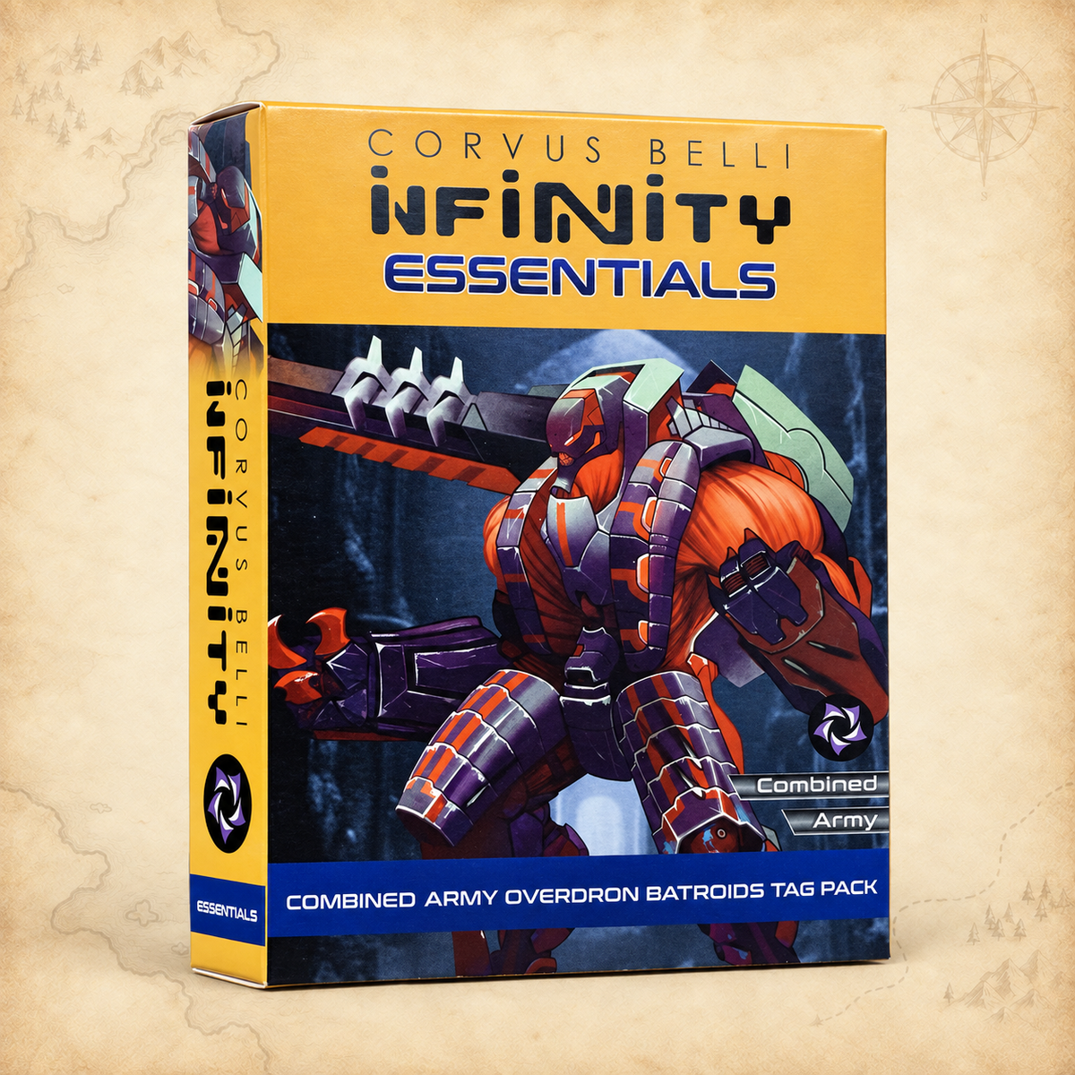 Infinity: Essentials Combined Army Overdron Batroids Tag Pack, box front