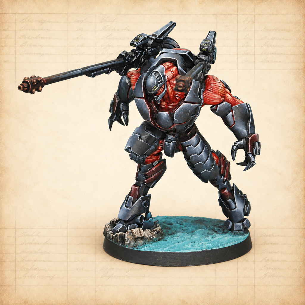 Infinity: Essentials Combined Army Overdron Batroids Tag Pack, tag