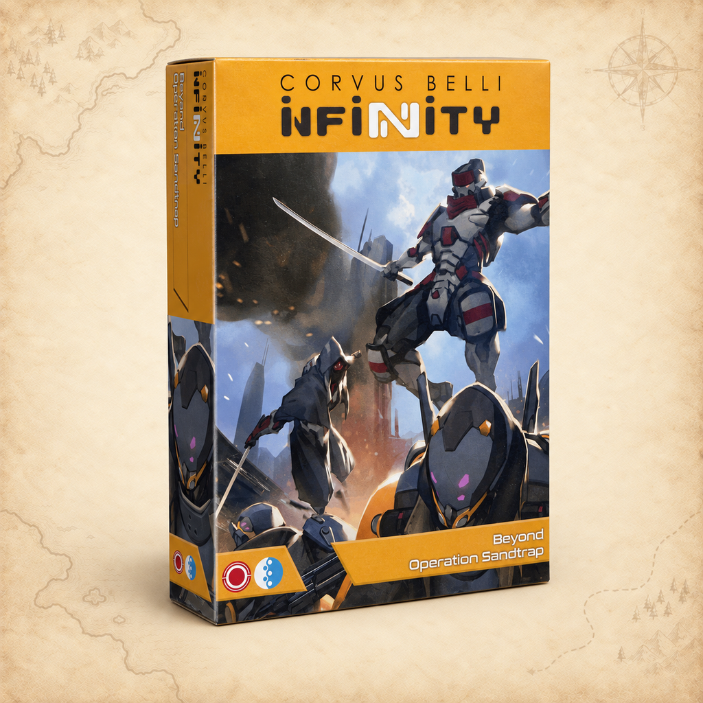 Infinity: Beyond Operation Sandtrap, box front