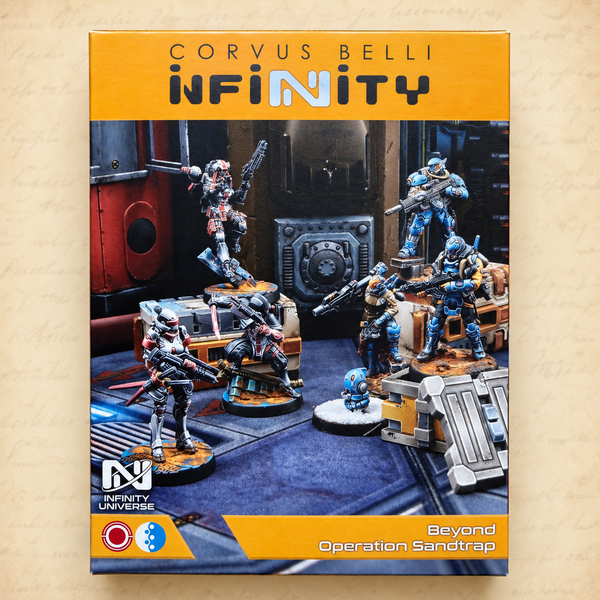 Infinity: Beyond Operation Sandtrap, box back