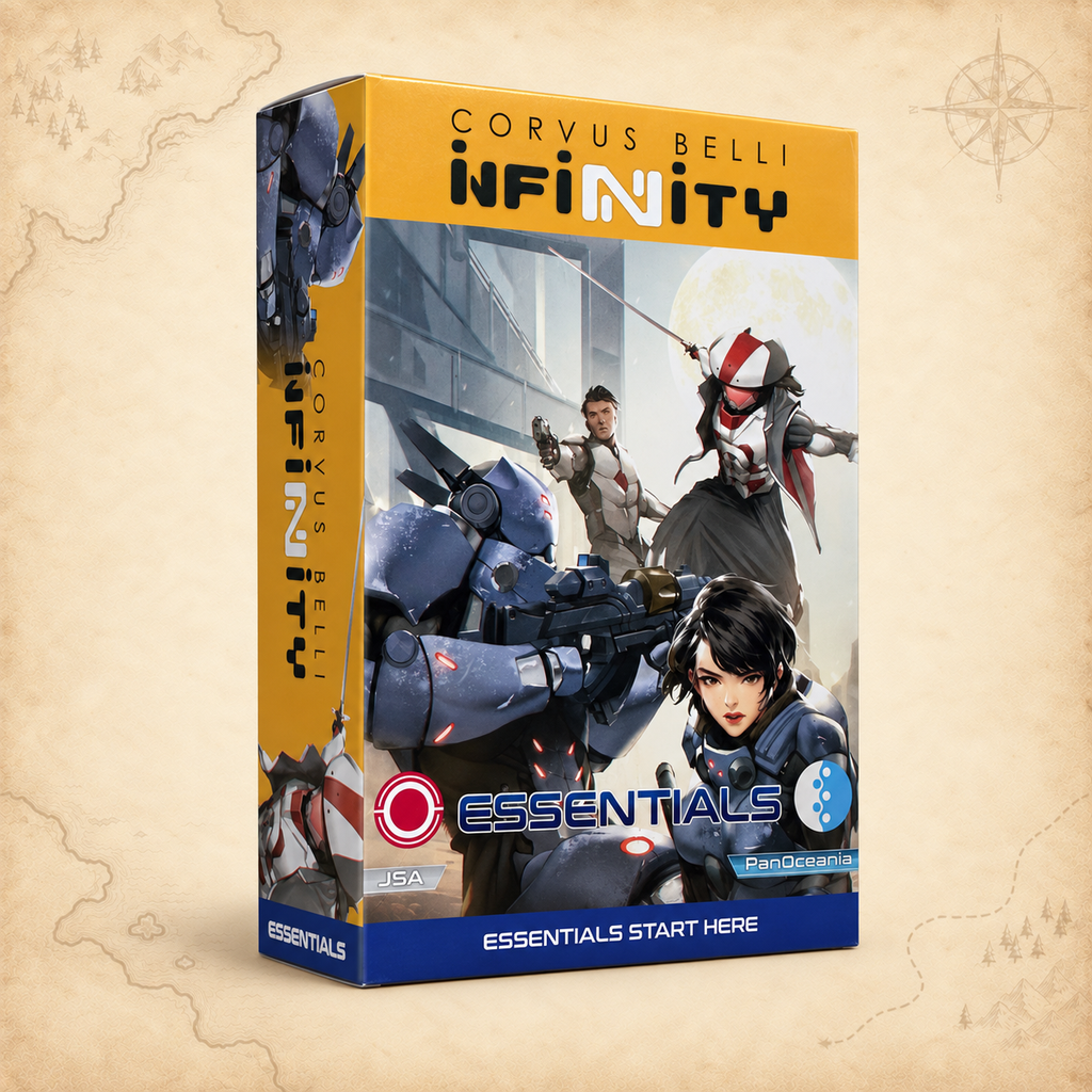 Infinity: Essentials START HERE, box front