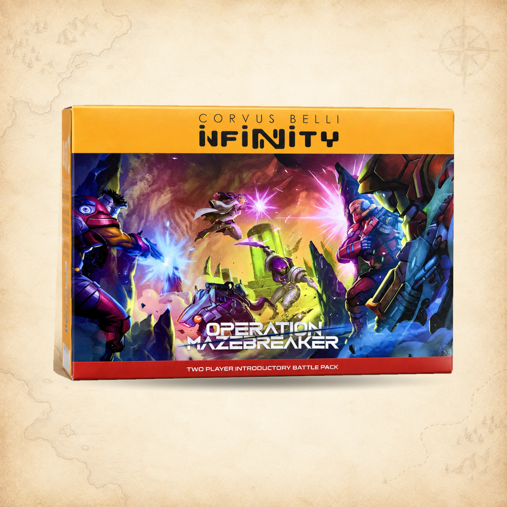 Infinity: Operation Mazebreaker Battle Pack, box front