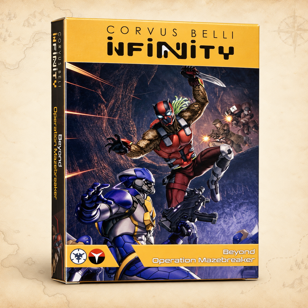 Infinity: Beyond Operation Mazebreaker, box front