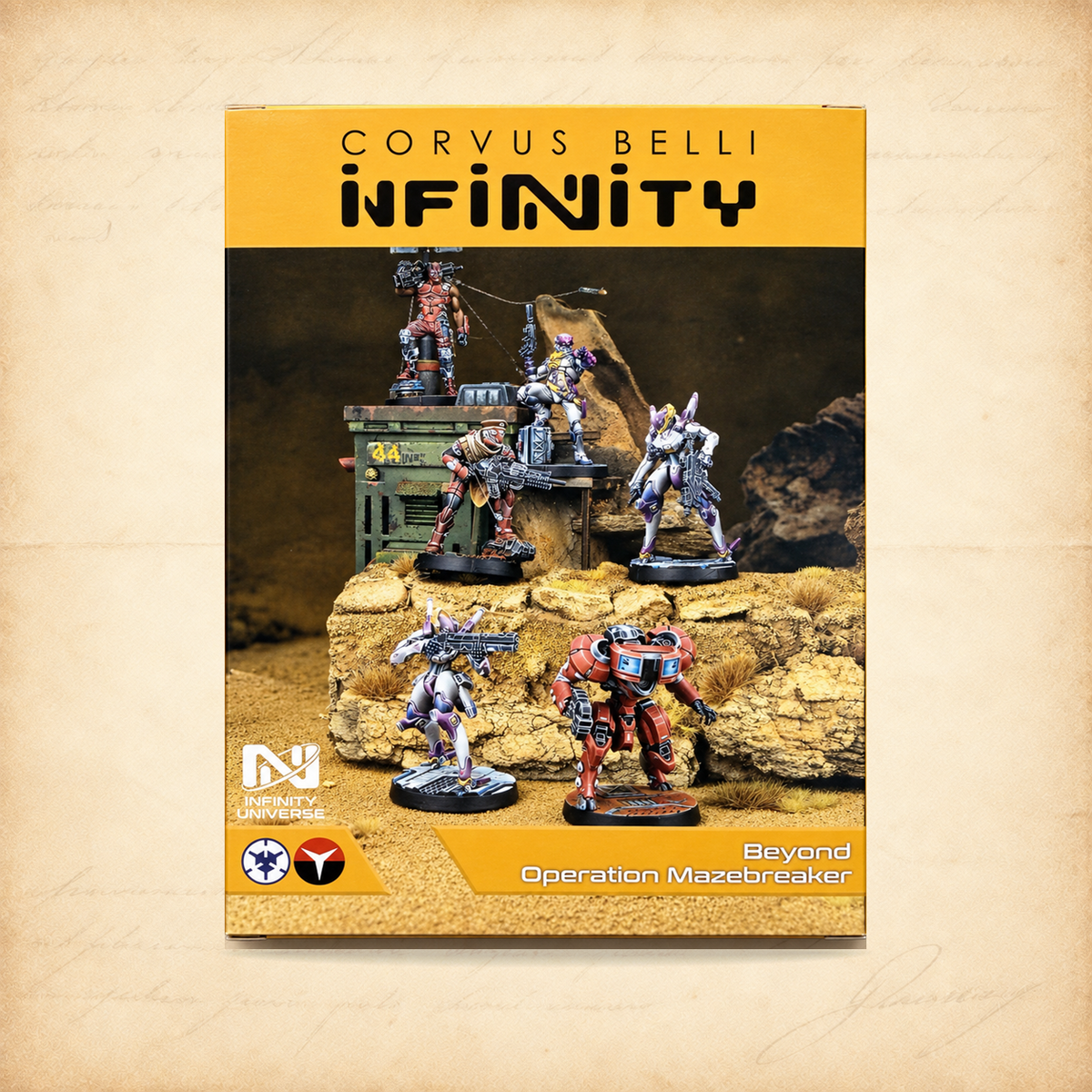 Infinity: Beyond Operation Mazebreaker, box back