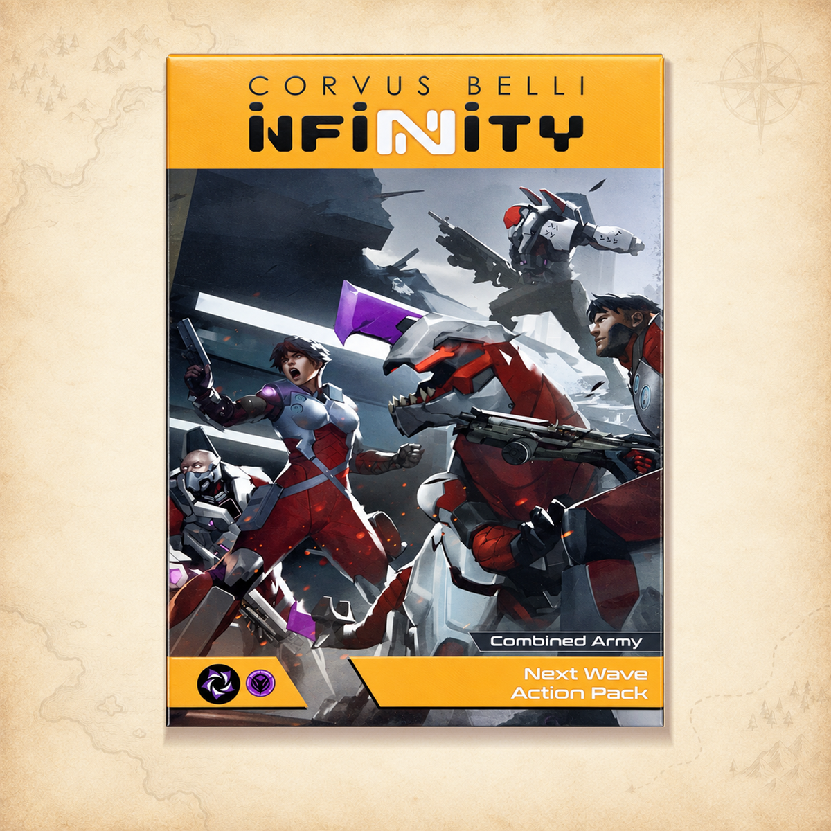 Infinity: Next Wave Action Pack, box front