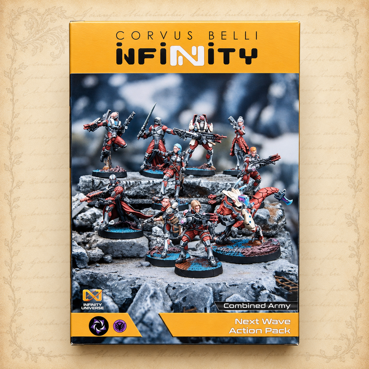 Infinity: Next Wave Action Pack, box back