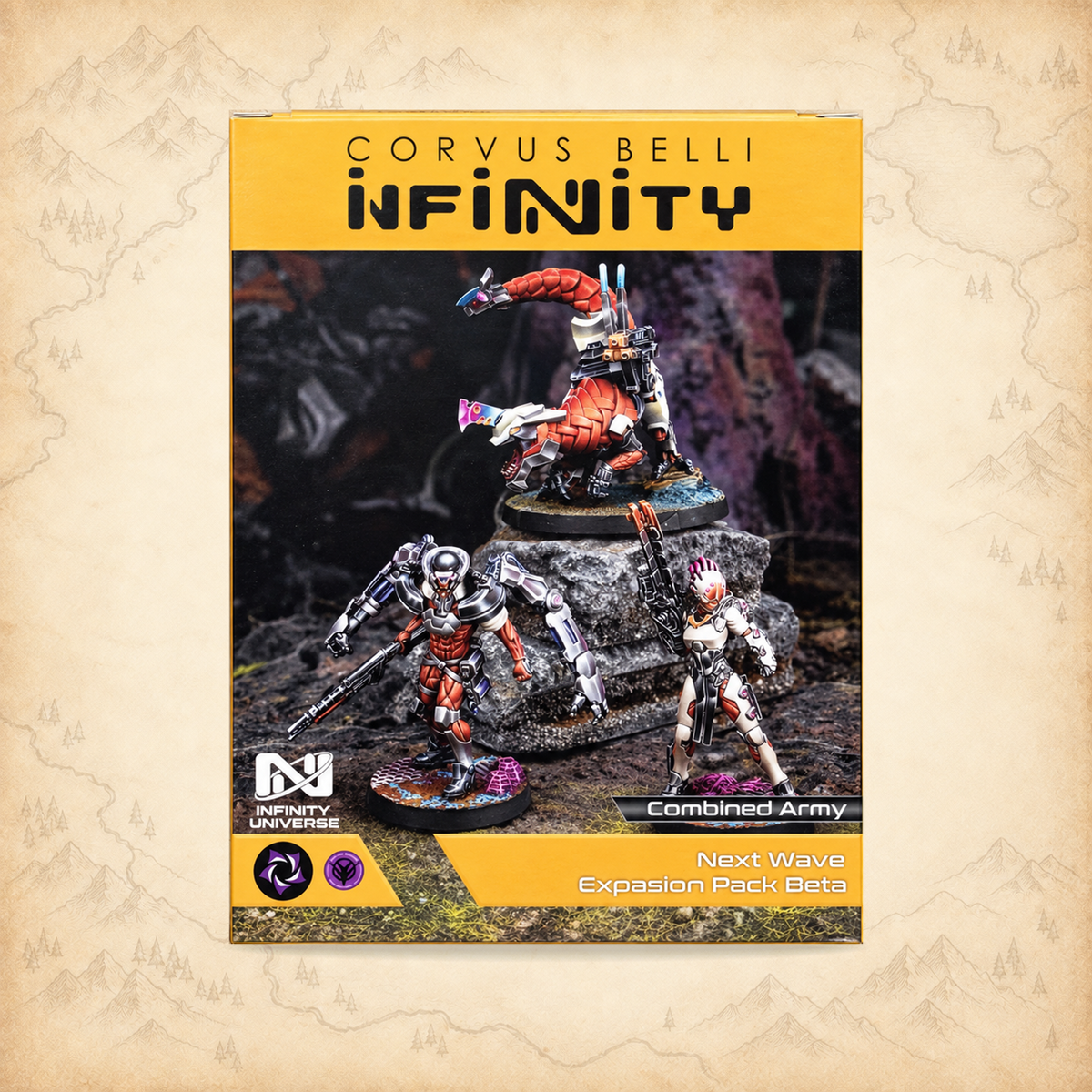 Infinity: Next Wave Expansion Pack Beta, box back