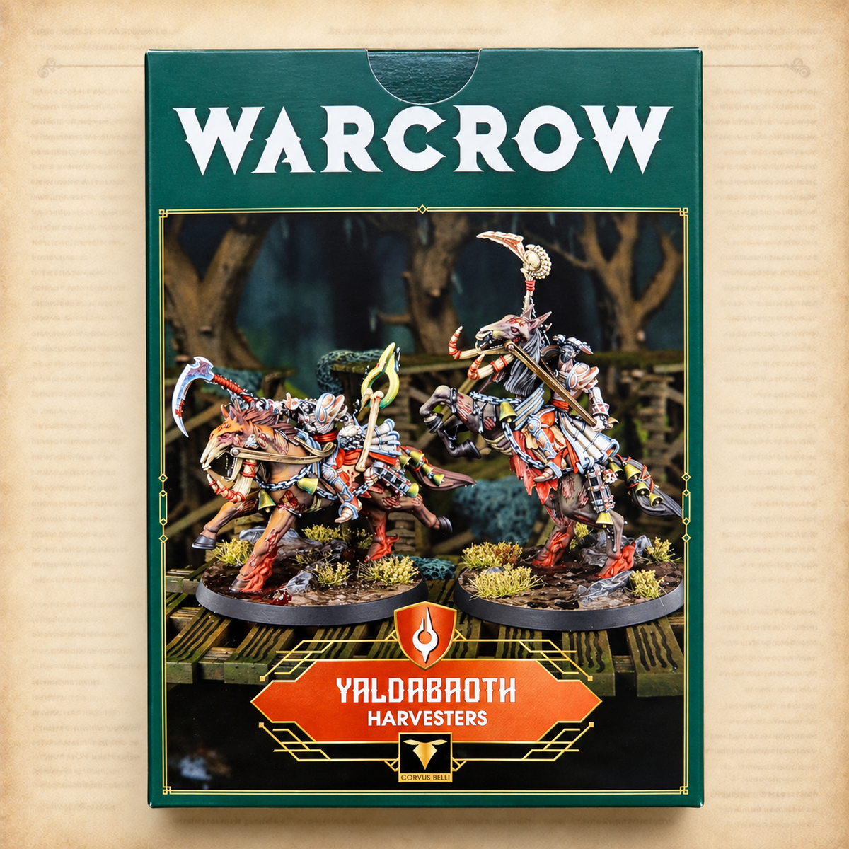Warcrow: Harvesters, box back