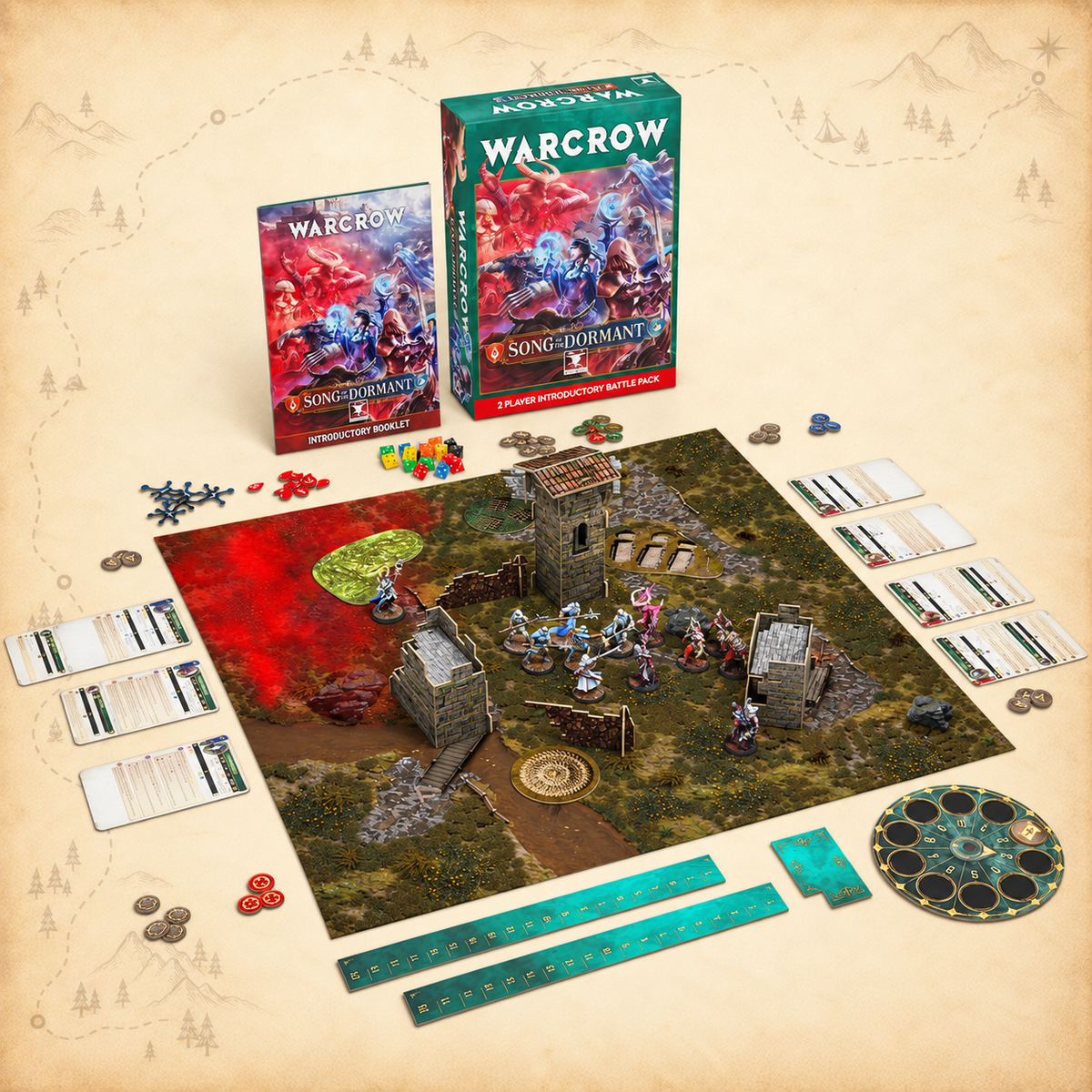 Warcrow: Battle Pack - Song of the Dormant, contents