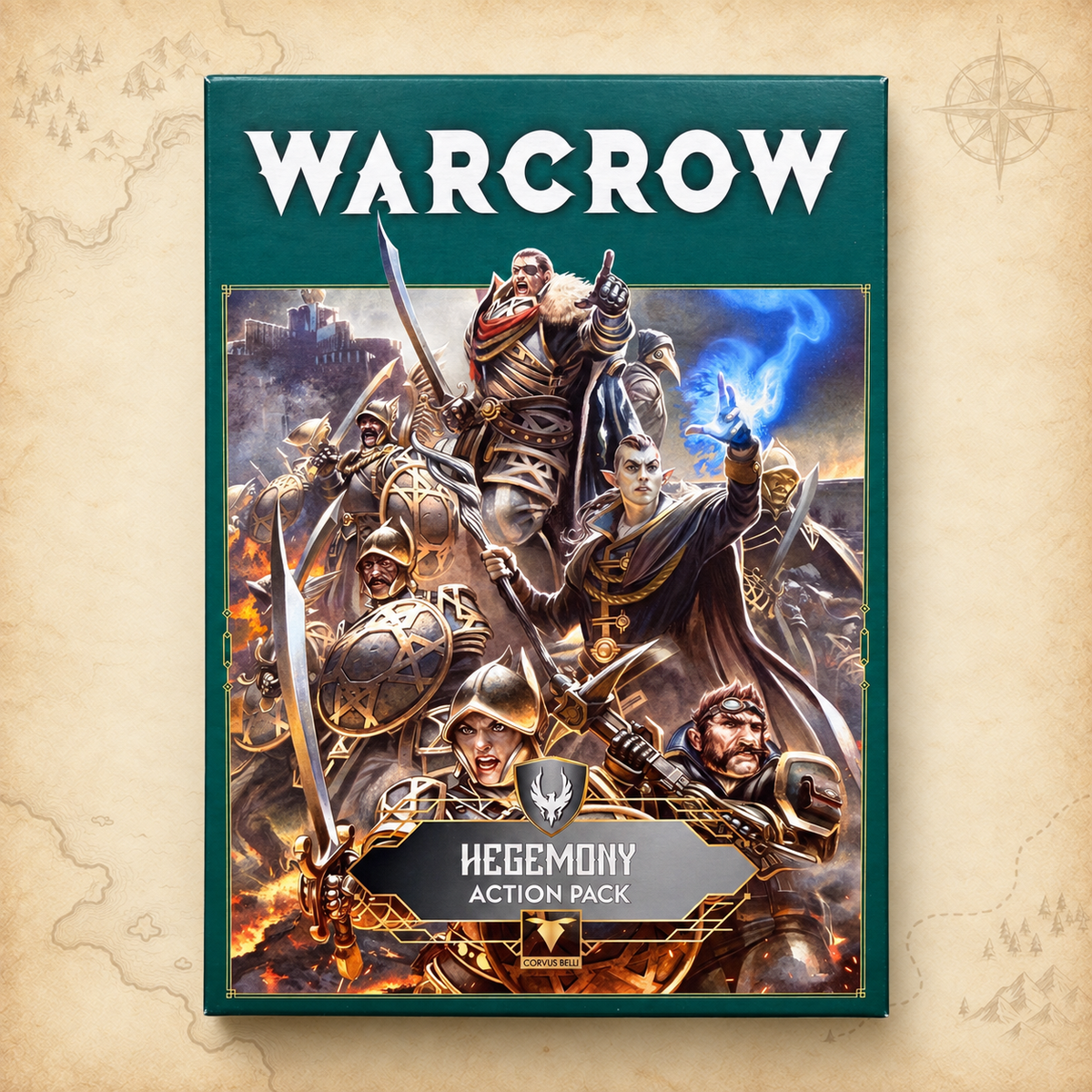 Warcrow: Hegemony Action Pack, box front