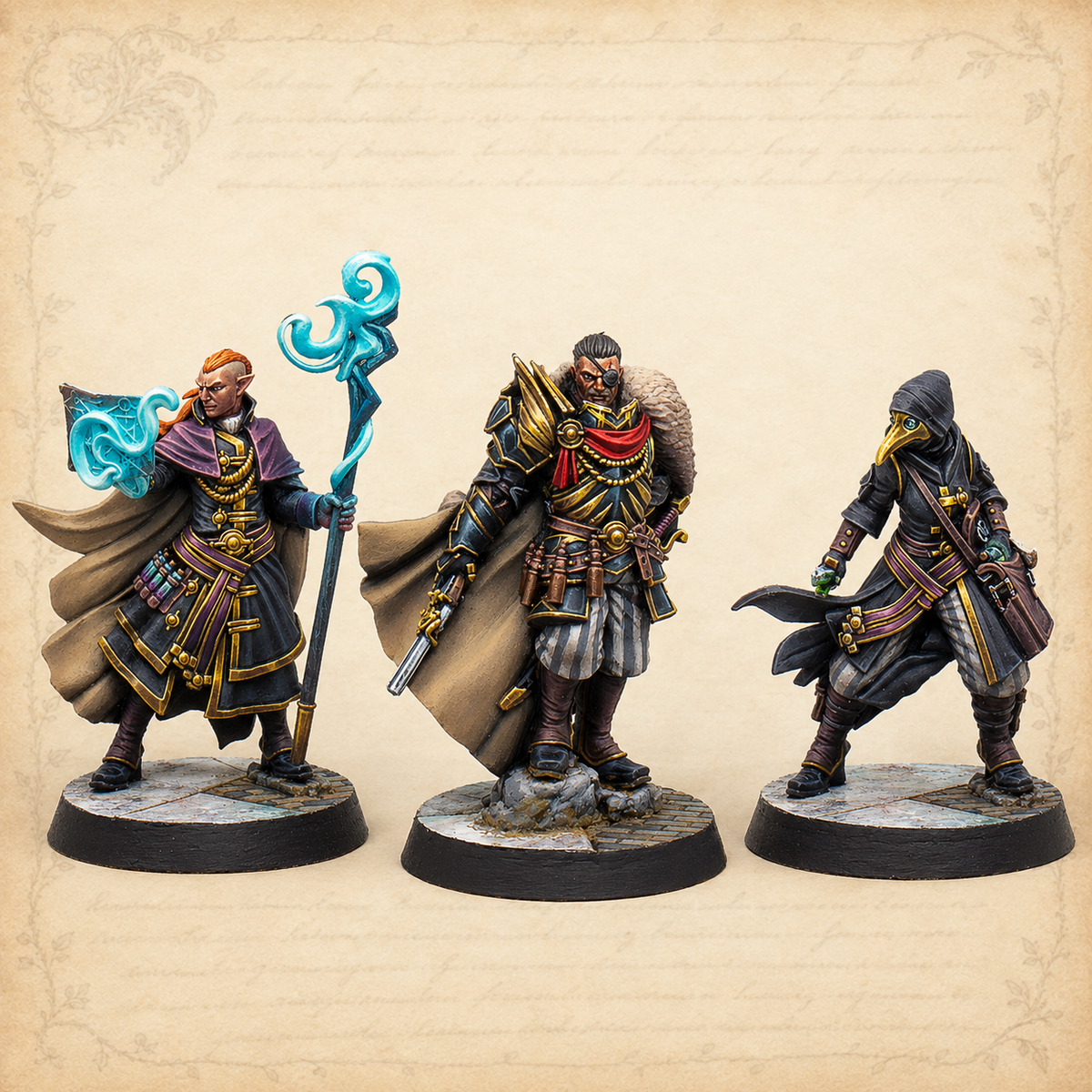 Warcrow: Hegemony Action Pack, leaders