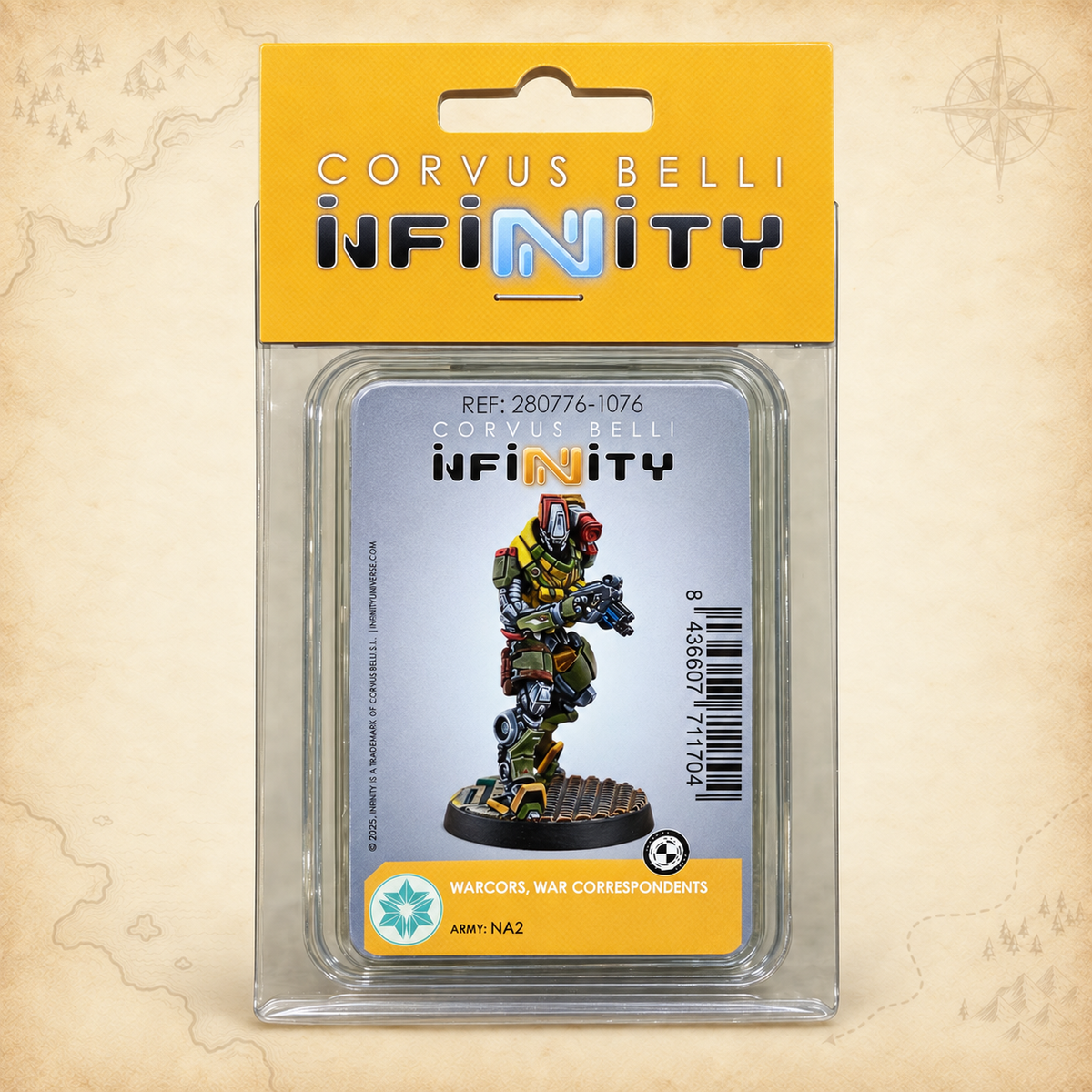 Infinity: Warcors, War Correspondents, box front
