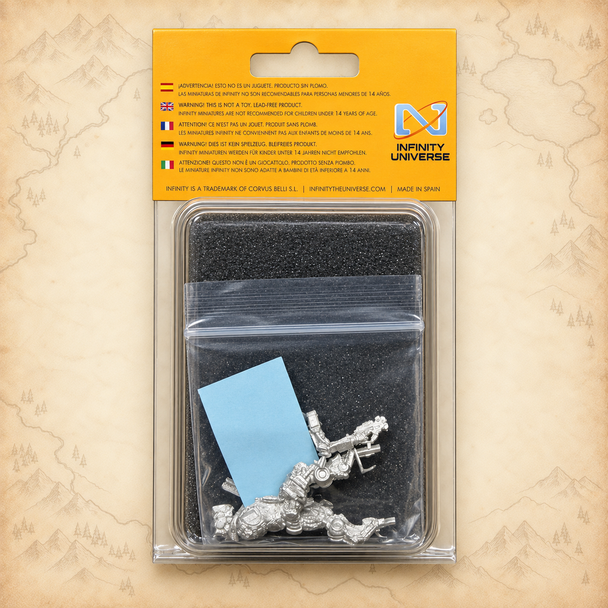 Infinity: Warcors, War Correspondents, box back