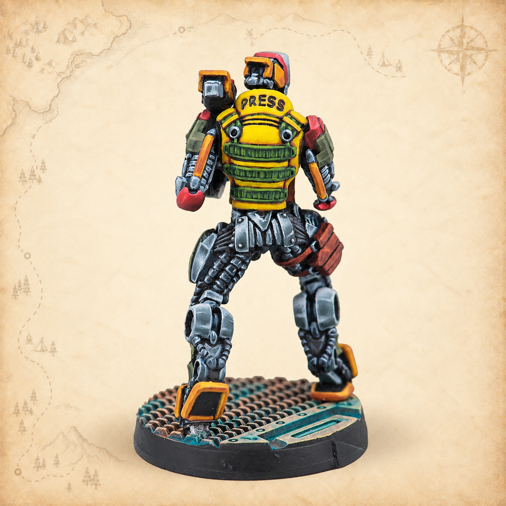 Infinity: Warcors, War Correspondents, rear