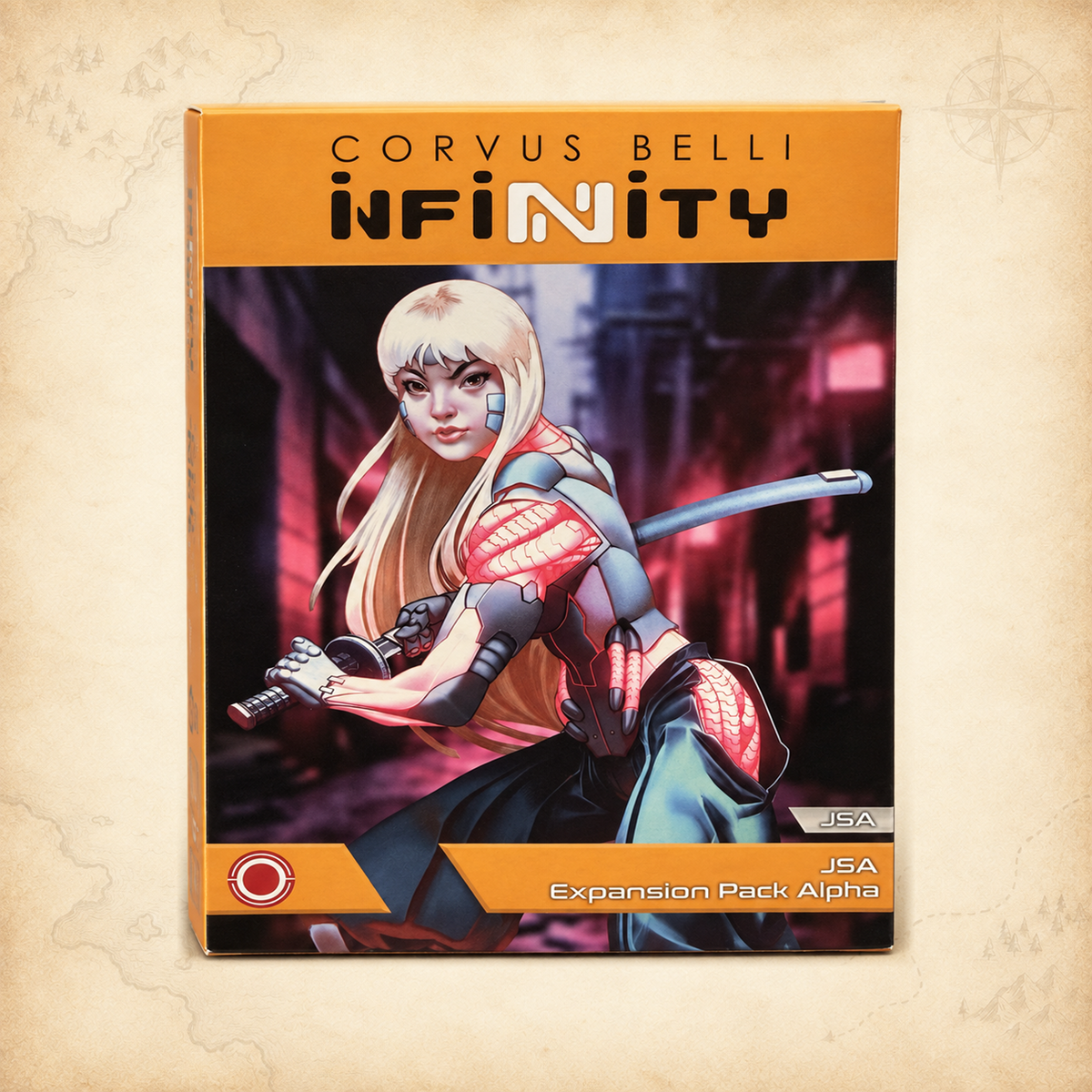 Infinity: JSA Expansion Pack Alpha, box front