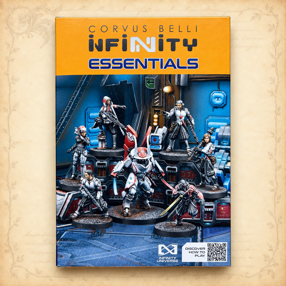 Infinity: Essentials JSA Army Pack, box back