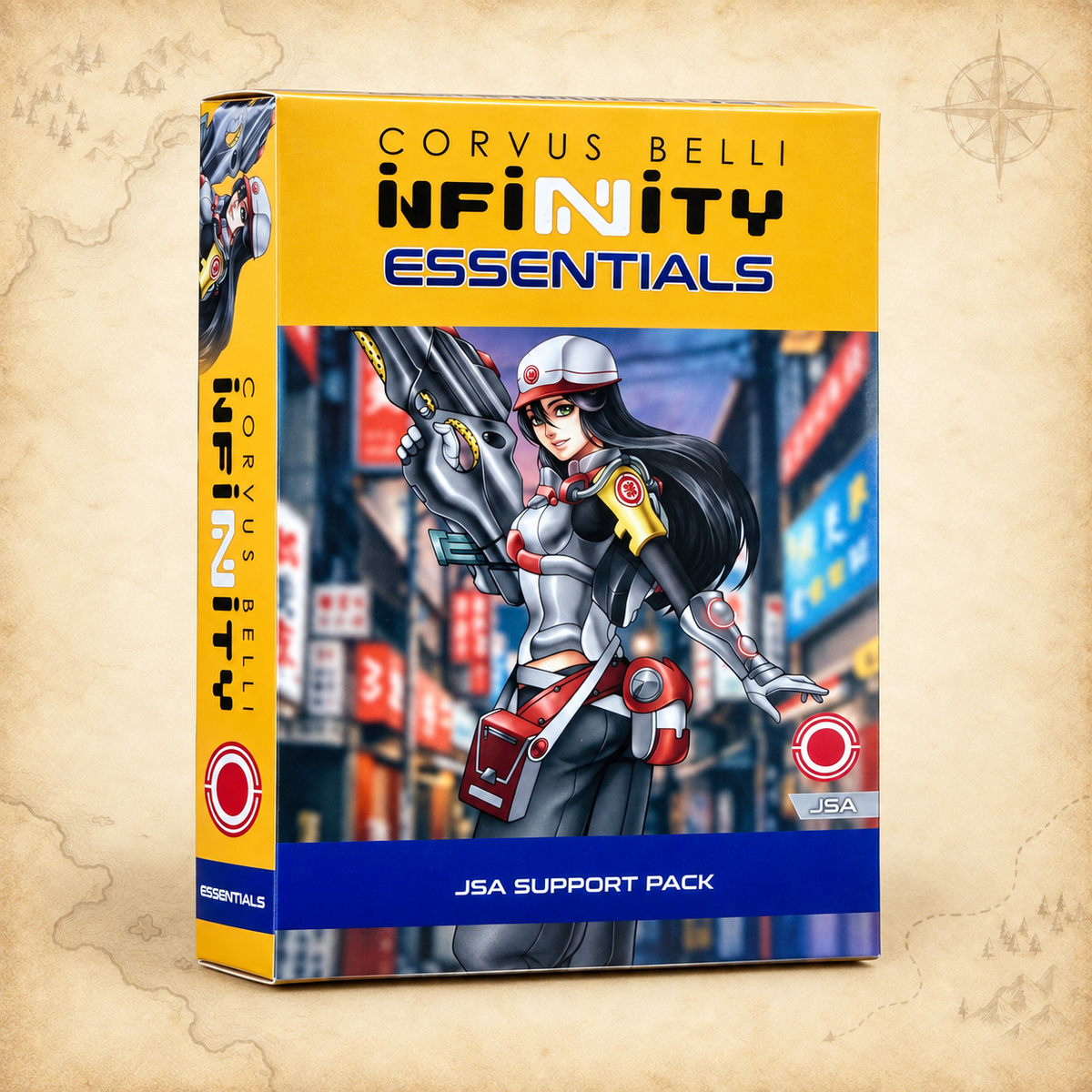 Infinity: Essentials JSA Support Pack, box front