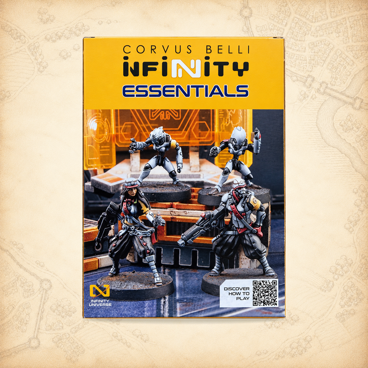 Infinity: Essentials JSA Support Pack, box back