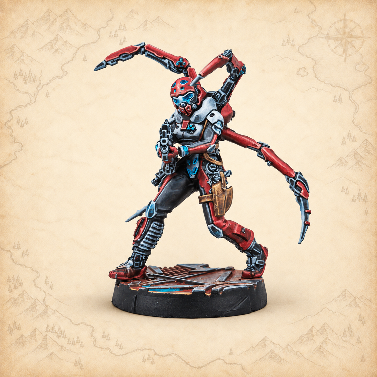 Infinity: Reinforcements Nomads Pack Alpha, model
