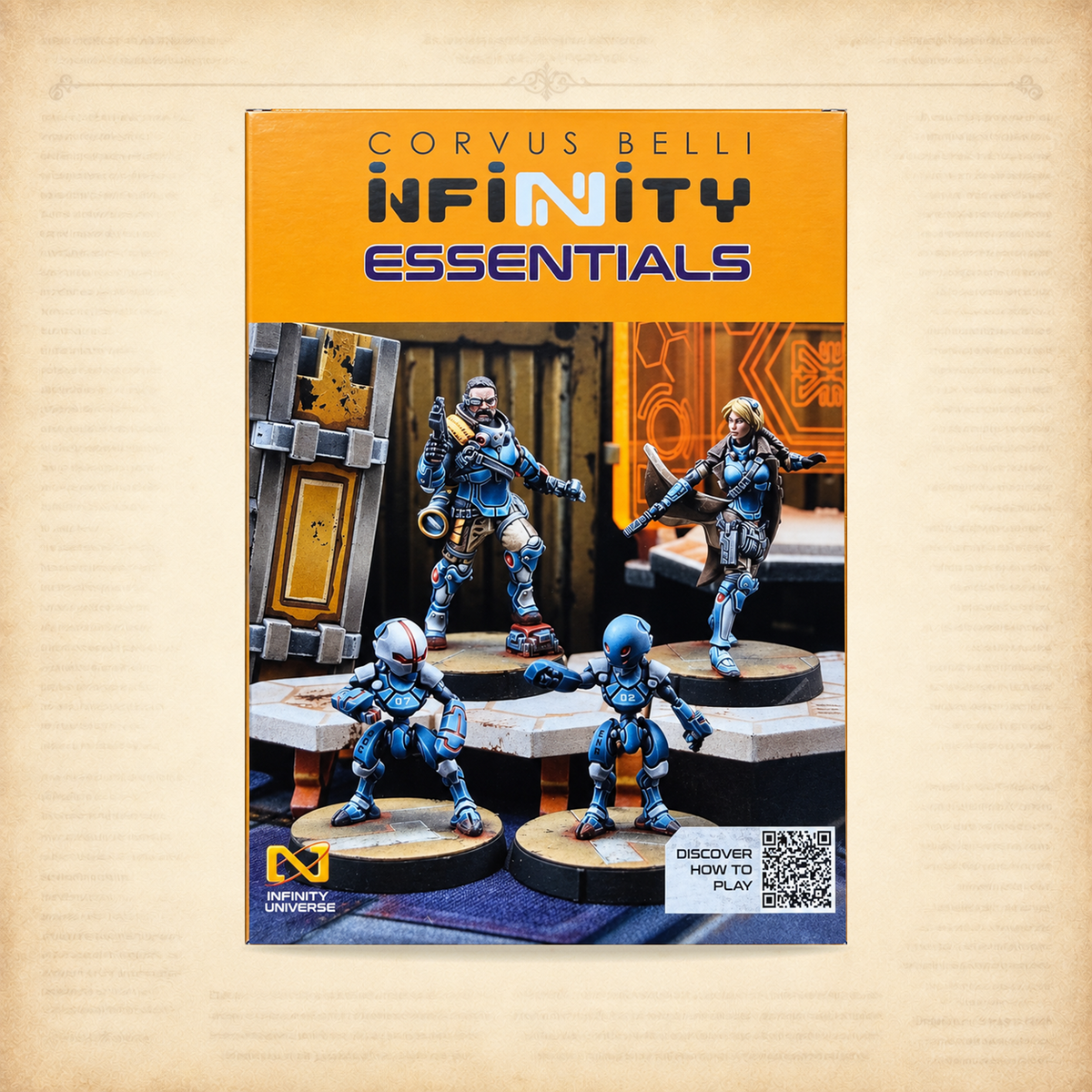 Infinity: Essentials PanOceania Support Pack, box back