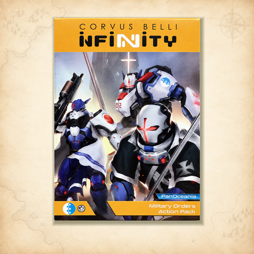 Infinity: Military Orders Action Pack, box front