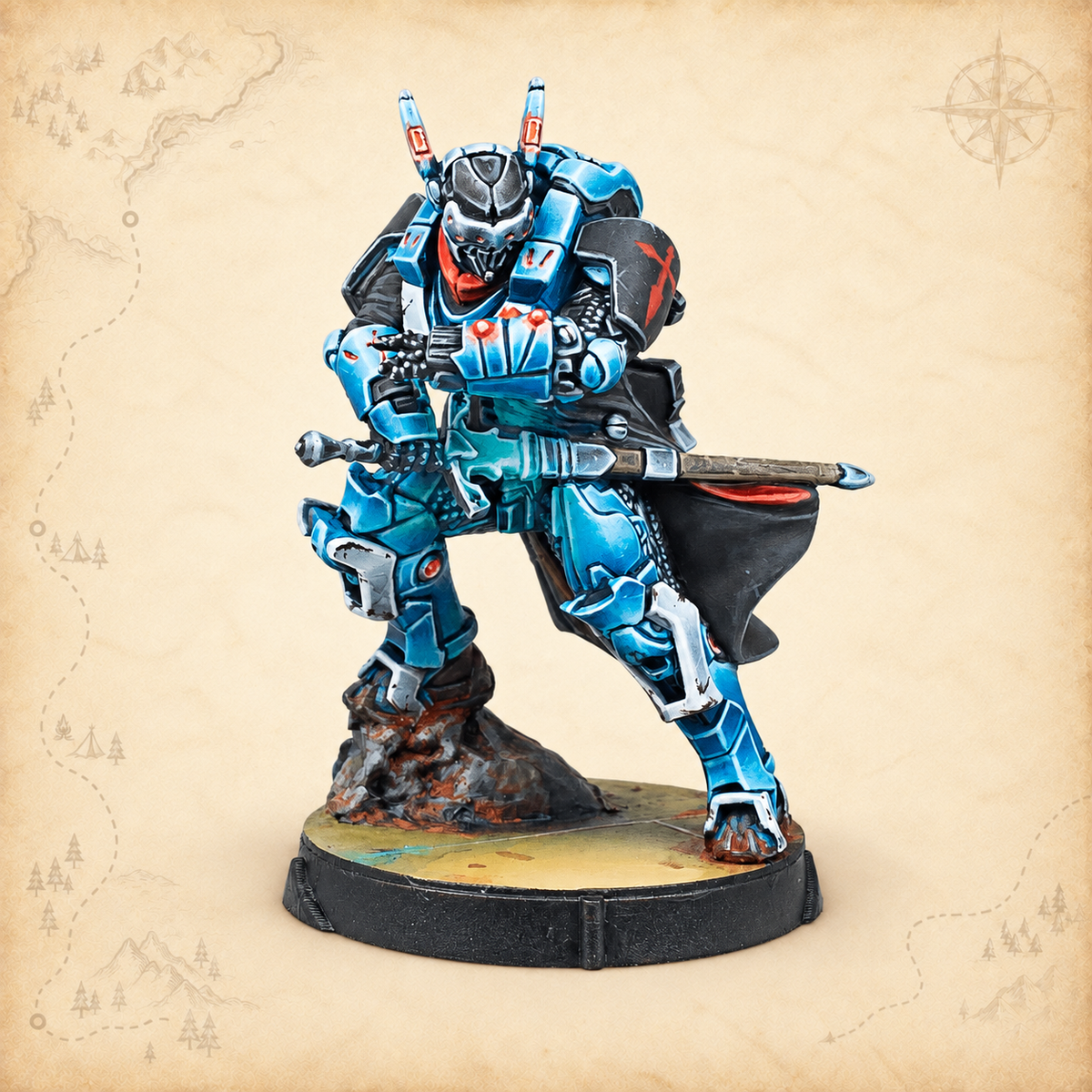Infinity: Military Orders Action Pack, model 2