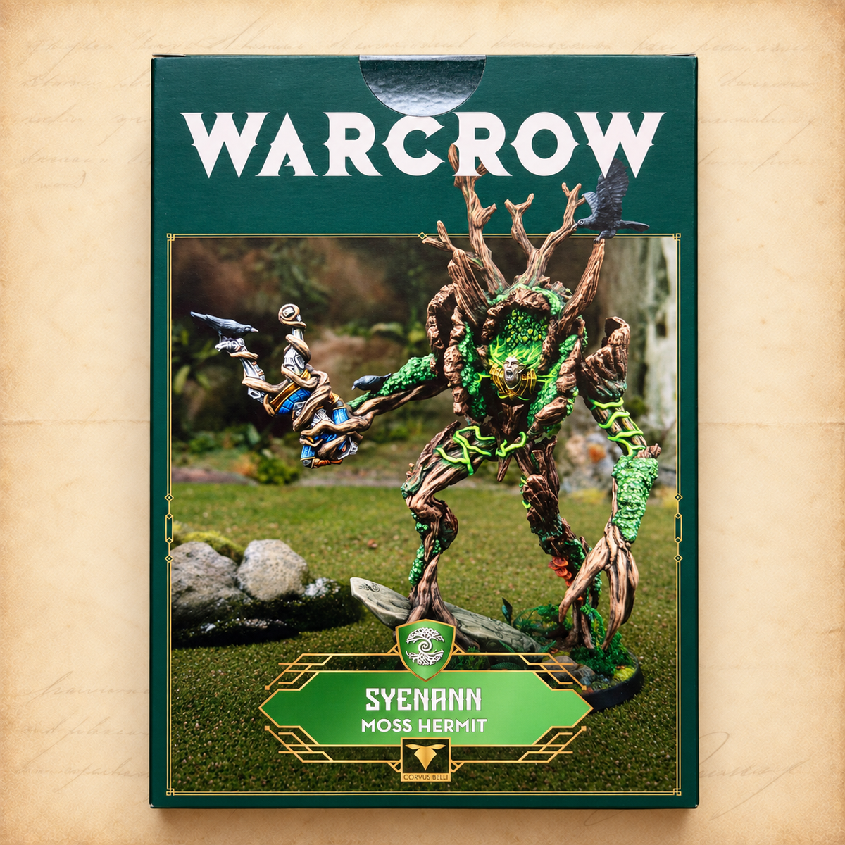 Warcrow: Syenann - Moss Hermit, box back