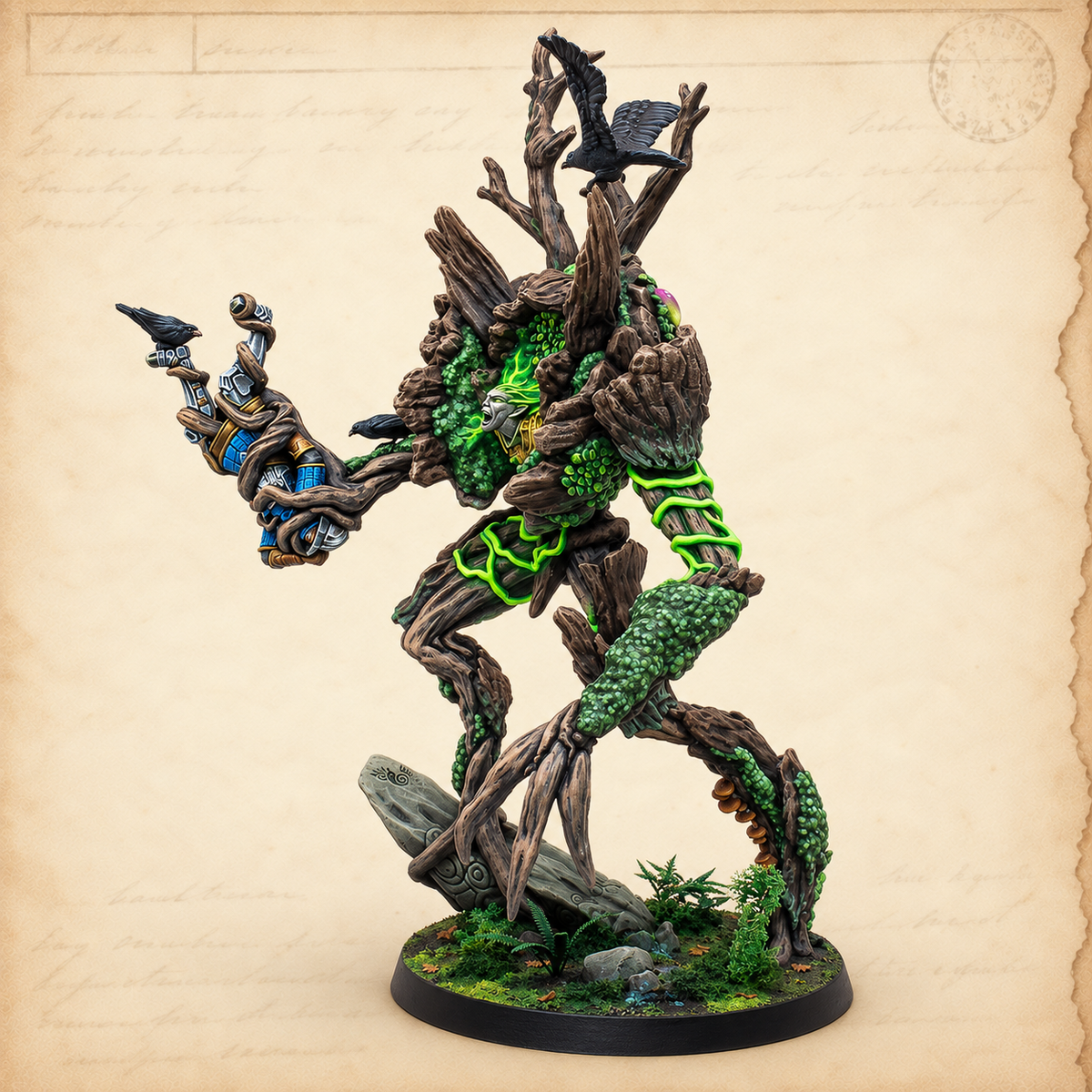 Warcrow: Syenann - Moss Hermit, side