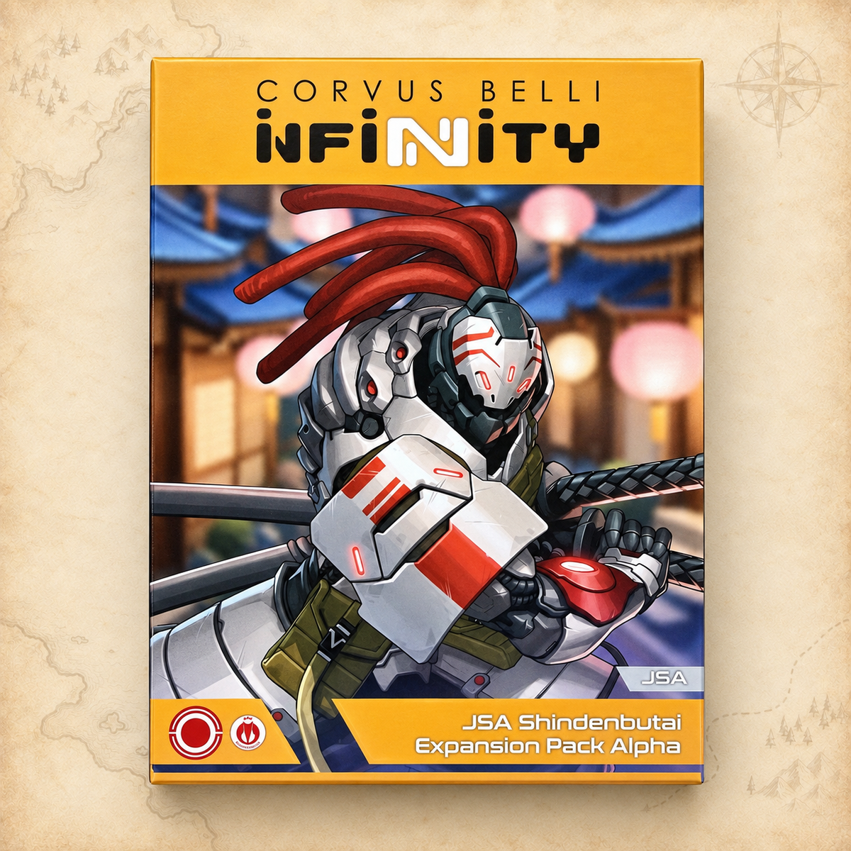 Infinity: Shindenbutai Expansion Pack Alpha, box front