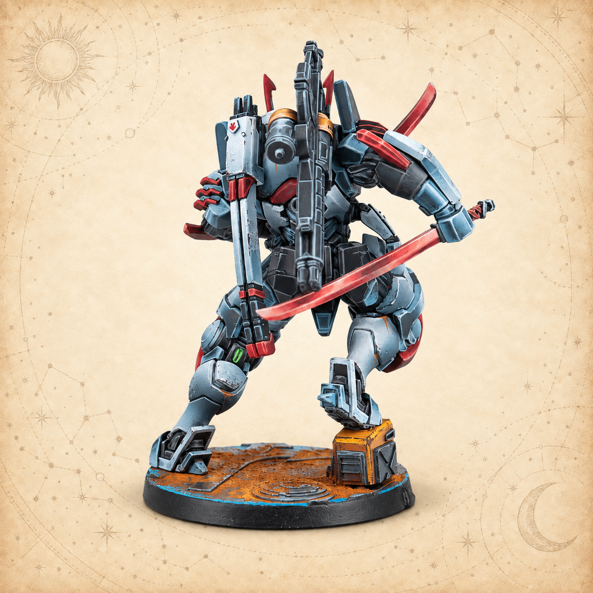 Infinity: Mechazoid Sokorentai, rear