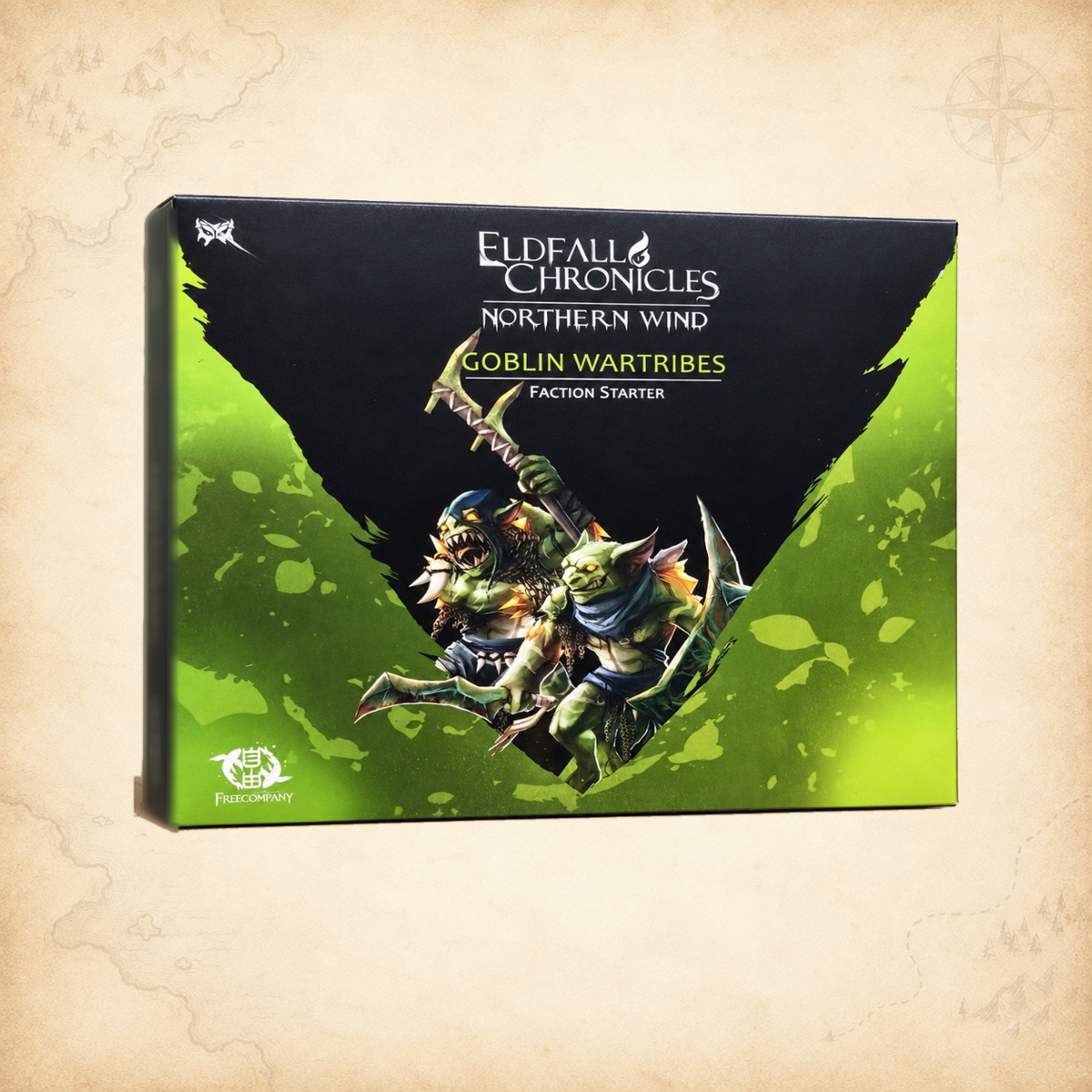 Eldfall Chronicles: Goblin Wartribes Expansion, box front