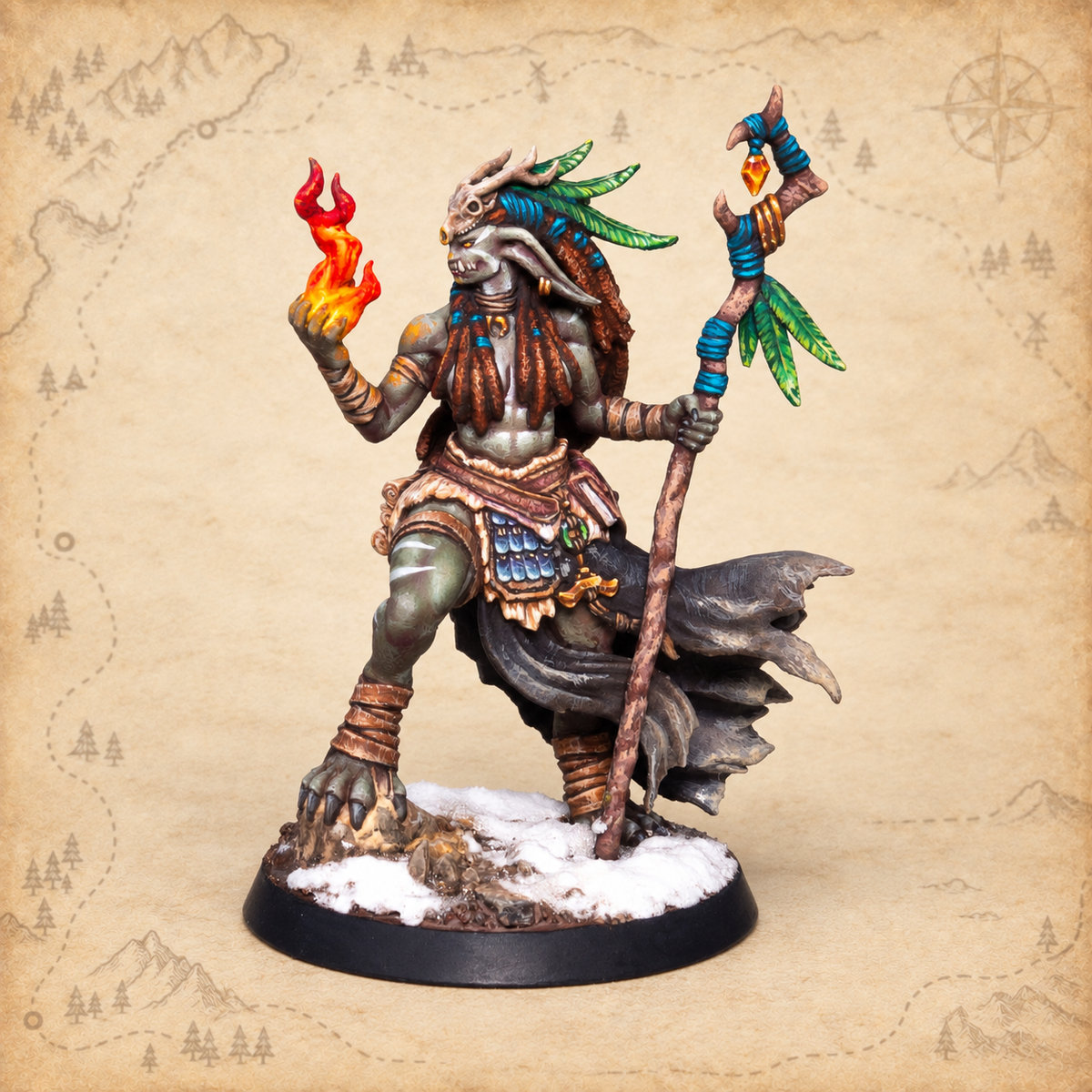 Eldfall Chronicles: Goblin Wartribes Expansion, shaman
