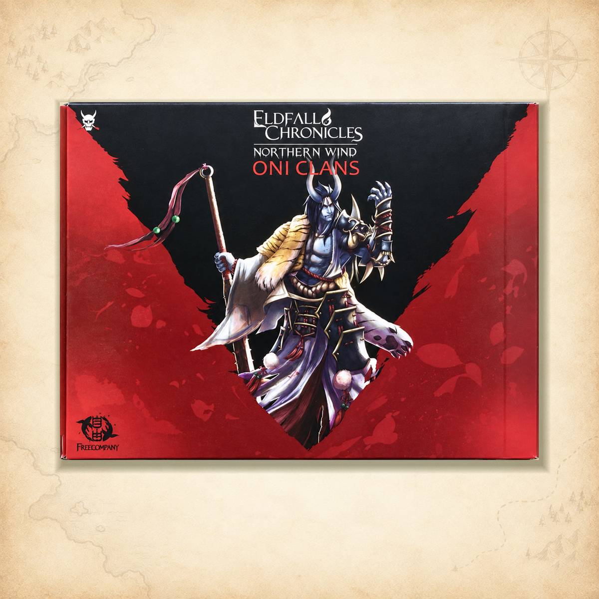 Eldfall Chronicles: Oni Clans Faction Starter, box front